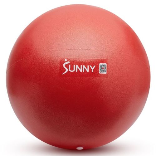 Sunny Health & Fitness Premium 9" Pilates Ball | Anti‑Burst, Non‑Slip Exercise Ball for Core Strength, Balance, Yoga & Therapy