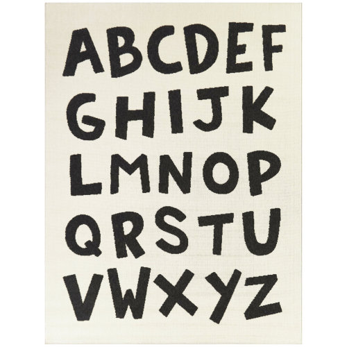 AllModern Ladner Kids Alphabet Area Rug & Reviews | AllModern