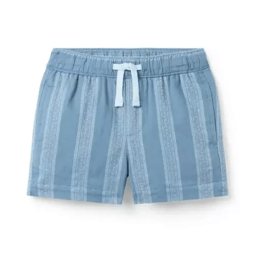 Boy Pebble Blue Stripe The Shortest Short by Janie and Jack