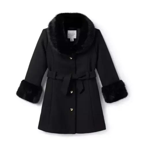 Girl Black The Always Elegant Coat by Janie and Jack