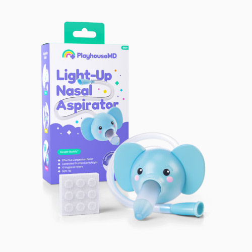 Playhouse MD Light-Up Nasal Aspirator - Elephant