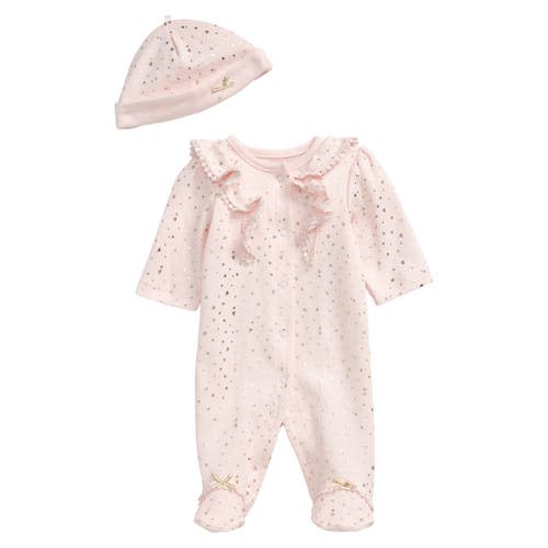 Heart Shine Footie & Hat Set