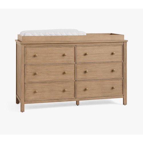 Austen 6-Drawer Dresser & Topper Set (56w x 19d")