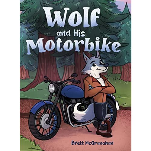 Wolf and His Motorbike