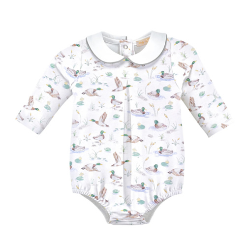 Mallard Ducks Printed Bubble w/ Point (Infant)