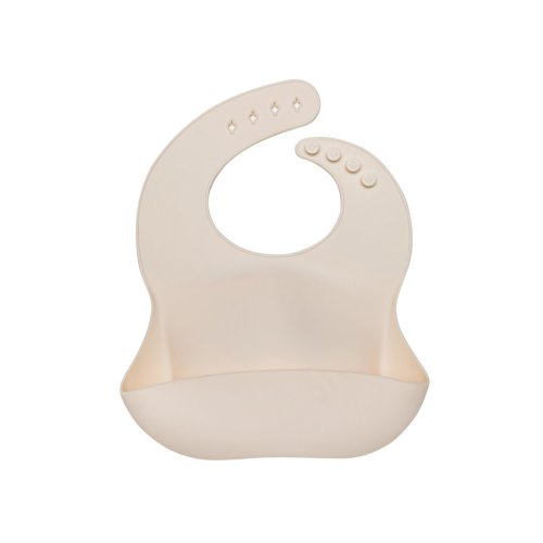 Silicone Bib - Coconut Milk

   –
   LOULOU LOLLIPOP
