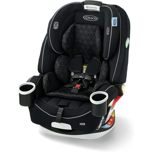 Graco 4Ever All-in-One Convertible Car Seat, 4-in-1 Baby to Big Kid Car Seat from 1.8-54 kg (4-120 lb), ProtectPlus Engineered, Drew
