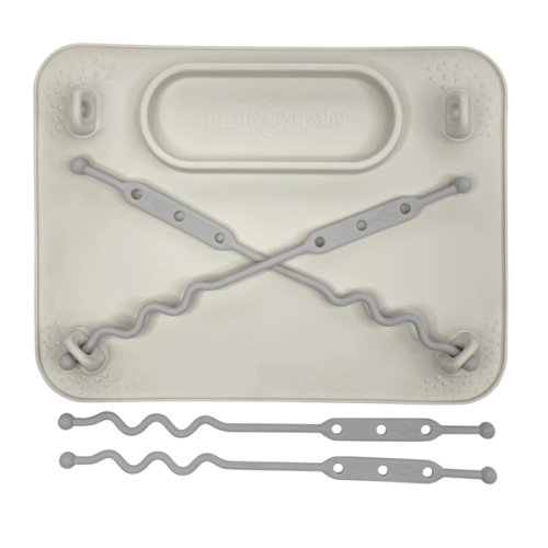 Busy Baby Suction Table Mat with Toy Straps