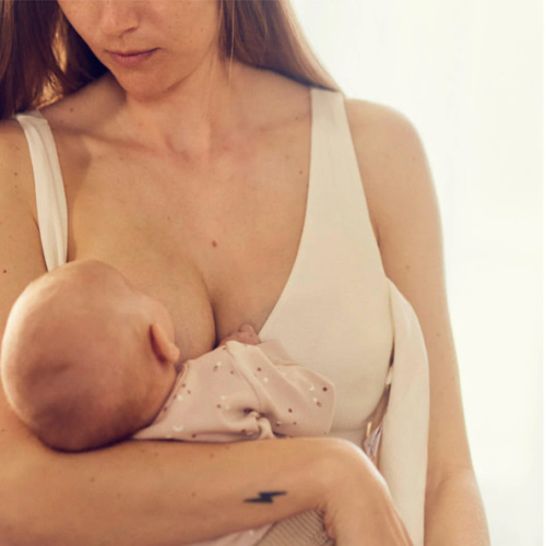 Triangle nursing bra