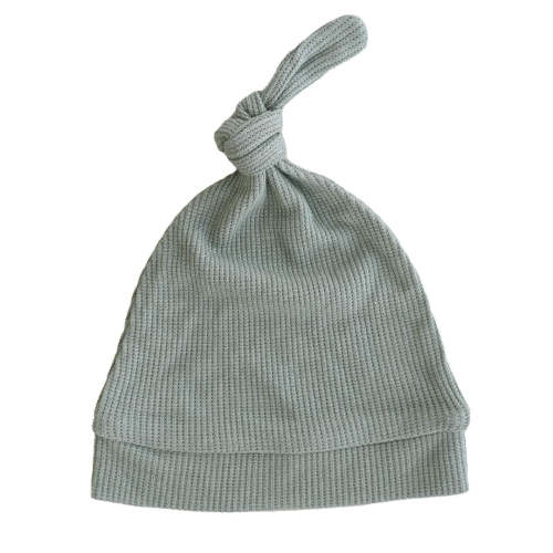 Eucalyptus Bamboo Waffle Knotted Hat