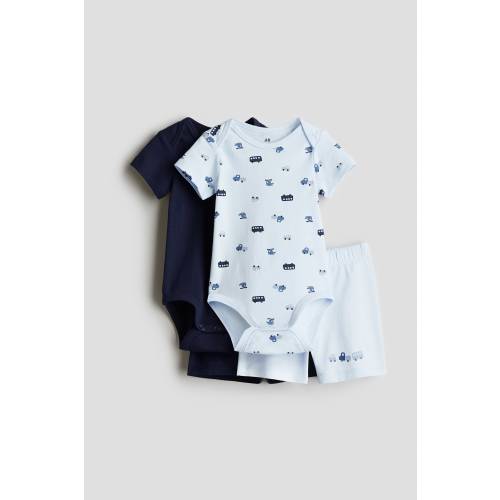 4-PIECE COTTON JERSEY SET