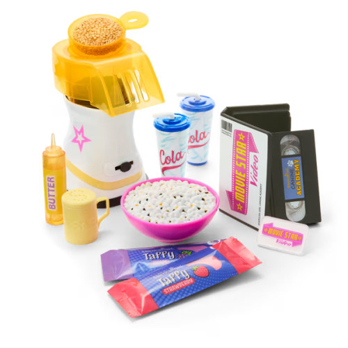 Isabel™ & Nicki's™ Movie Night Set for 18-inch Dolls (Historical Characters)