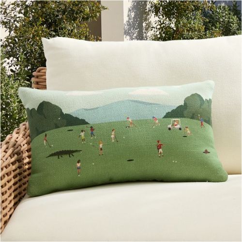 Outdoor Golf Lumbar Pillow