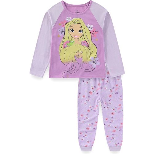Disney Lilo and Stitch Frozen Minnie Mouse Princess Girls Long Sleeve Shirt and Pants Set for Infant to Big Kids