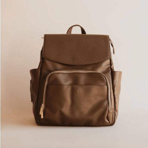 BROOKLYN Backpack Nappy Bag - CHOCOLATE/Jack – Milk & Poppy