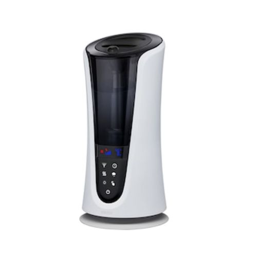 HOMEDICS Top-Fill 85-Hour 1.38-Gallon Tower Cool Mist/Warm Mist Electronic Humidifier (For Rooms Up To 521-sq ft) White UHE-WMTF185 at Lowes.com