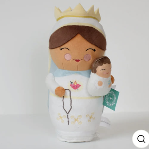 Our Lady of the Rosary - Hail Mary Audio Plush Doll