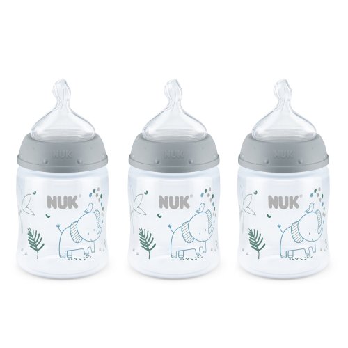NUK Smooth Flow Anti-Colic Bottle, 5 oz, 3-Pack