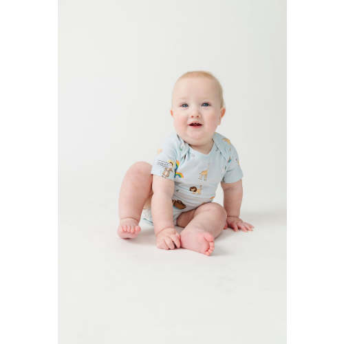 Noah and the Ark Short Sleeve Bodysuit Cotton – Holy Pals