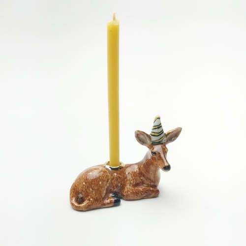 Deer Birthday Candleholder