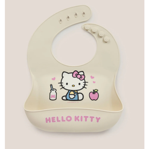Hello Kitty® Silicone Bib – JuJuBe