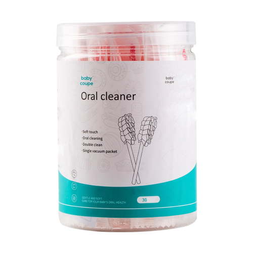 ACDANC Baby Tongue Cleaner 1 Bottle Disposable Gauze Toothbrush Infant Oral Cleaning