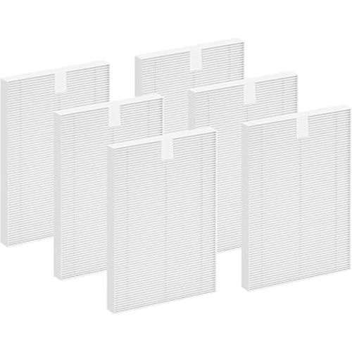 6 Pack HEPA Filter Replacement, Compatible with Momcozy, Grownsy, Papablic, MOMFANN Baby Bottle Washer, 99.97% Effective Filtration for Baby Bottle Washer and Dryer, Premium Air Filters