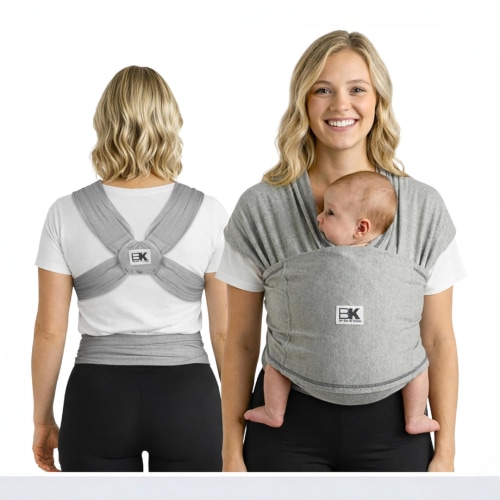 Baby K'tan Baby Carrier, Heather Gray, Medium, Original