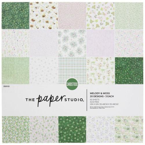Melody & Moss Cardstock Paper Pack - 12" x 12"
