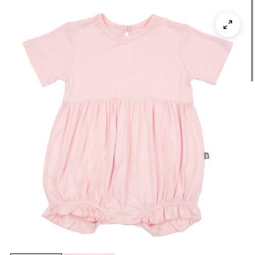 Bumbunny Baby | Bubble Romper in Blush