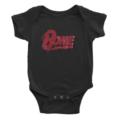 David Bowie Logo Bodysuit - Kiditude