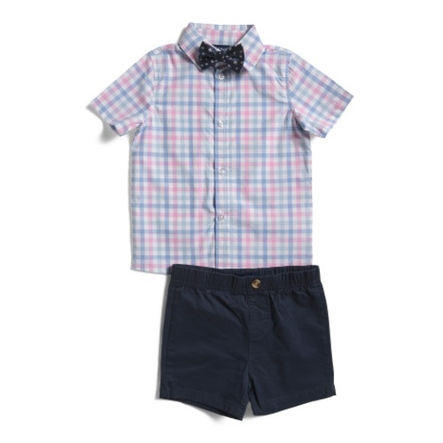 Infant Boys 2pc Button Down Shirt And Shorts Set | Kids & Baby | T.J.Maxx