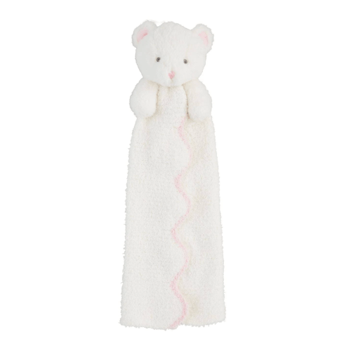 Mud Pie: Pink Scallop Bear Musical Cuddle Pal