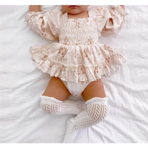 2-Piece Baby Floral Printed Rompers