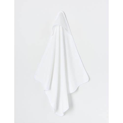 Teeny Weeny Soft Hooded Towel, White