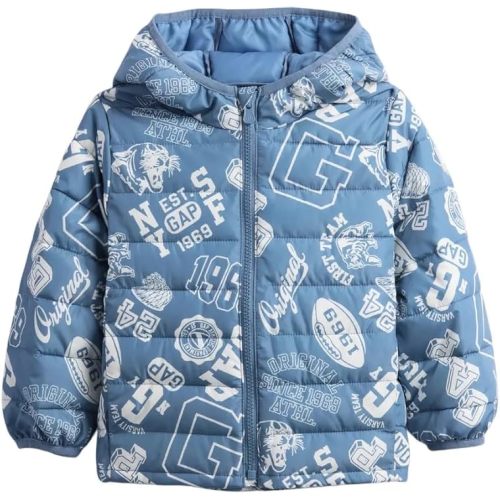 GAP Baby Boy Classic Logo Puffer Jacket