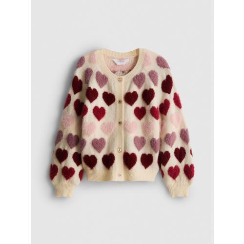 1-9yrs | Heart Cardigan