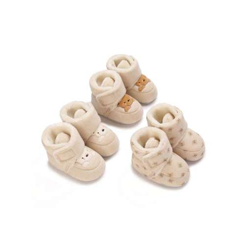 Cartoon Bear Design Boots, Flat Thick Sole, Comfortable And Warm Winter Snow Boots For Boys And Girls | SHEIN USA