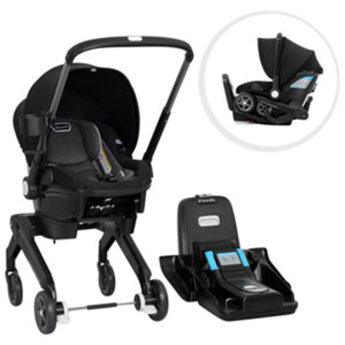 Evenflo Shyft DualRide Car Seat Stroller Combo - Beaufort Black