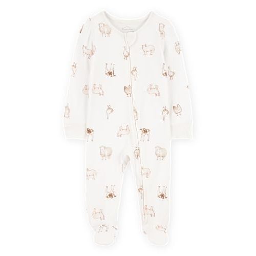 Carter's unisex-baby Purelysoft Sleep and Play Pajamas