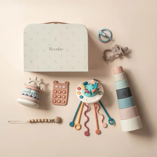 Baby Montessori Toys | Playtime Gift Set | Moonkie