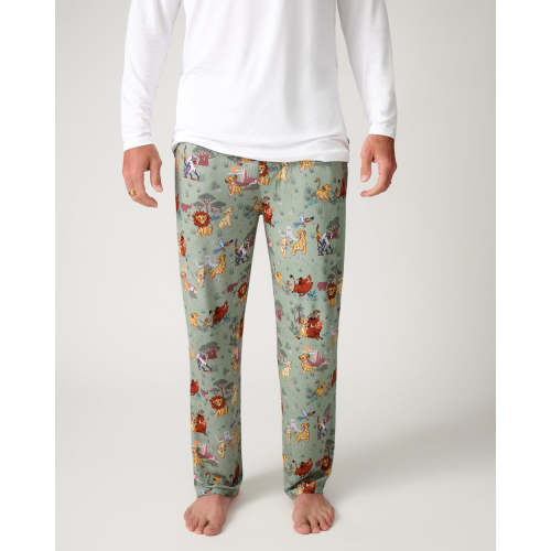 Disney Simba's Safari Men's Pajama Pants | Little Sleepies