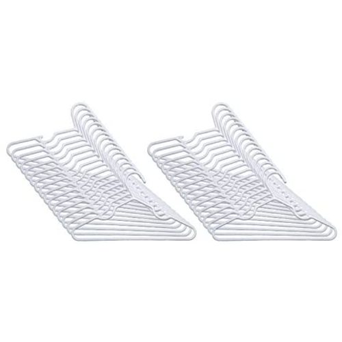 Delta Children 30 Pack Infant & Toddler Hangers, White