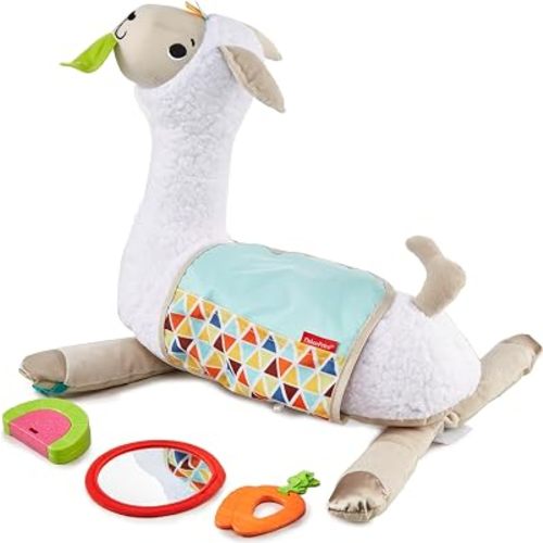Fisher-Price Grow-With-Me Tummy Time Llama