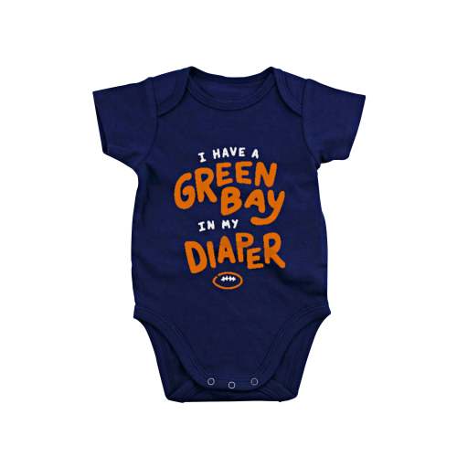 Green Bay In My Diaper Onesie