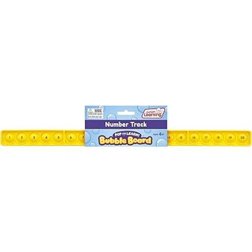 Junior Learning Number Track Bubble Board