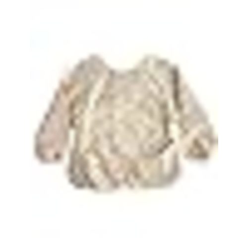Amazon.com: mushie Long Sleeve Baby Bib | Water Resistant Adjustable Fit for Ages 6-24 Months (Pastel Blooms) : Baby