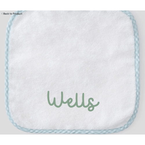 Baby Washcloths (pair)