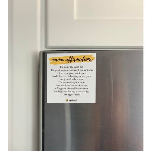 Mama Affirmation Magnet  |  Gift for Mom  |  Thoughtful Mom Gift  |  New Mom Gift