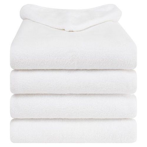 American Soft Linen Toddler Cotton Hooded Towel Set
